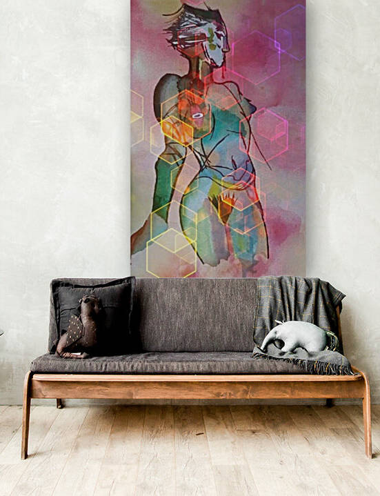 abstract woman edit 2 by Edward Johnson