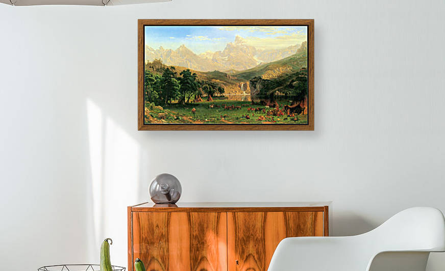 Rocky Montains at Lander s Peak by Bierstadt