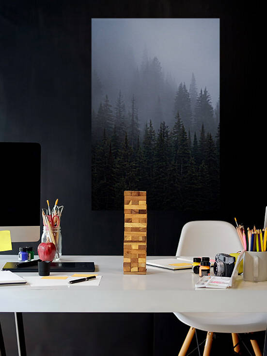 Moody Trees in Montana by Noah Lang