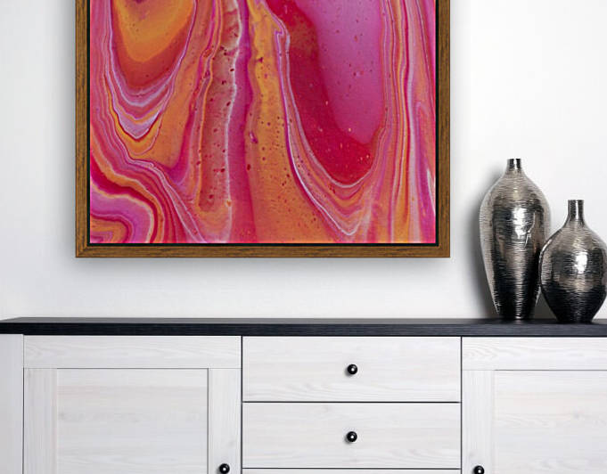 Canvas 18 P by Edith Weiner