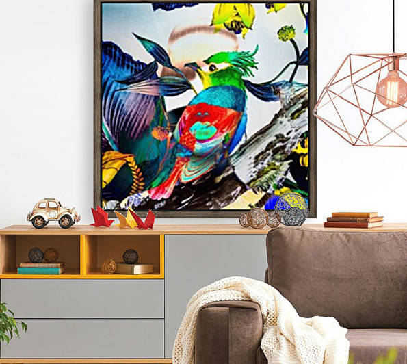 LA FEMME OISEAU  by FANNY artiste peintre