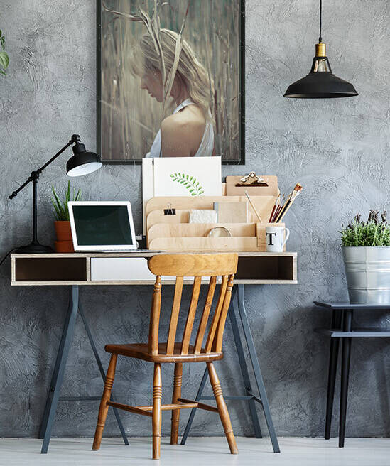 Beautiful young blonde woman wearing a white summer dress standing in a field of reeds meditating with her eyes closed by Artmood Visualz