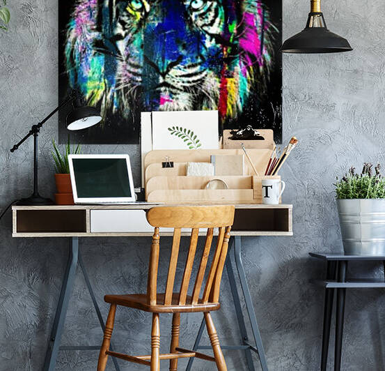 Tigre by FANNY artiste peintre