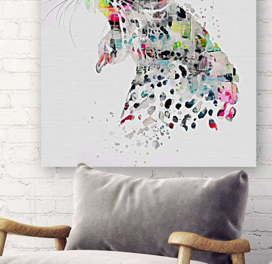 GROS MINOU by FANNY artiste peintre