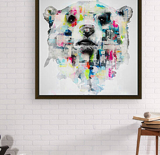 L ours by FANNY artiste peintre