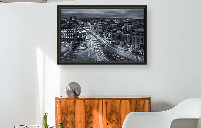 Madrid City Lights by 1x