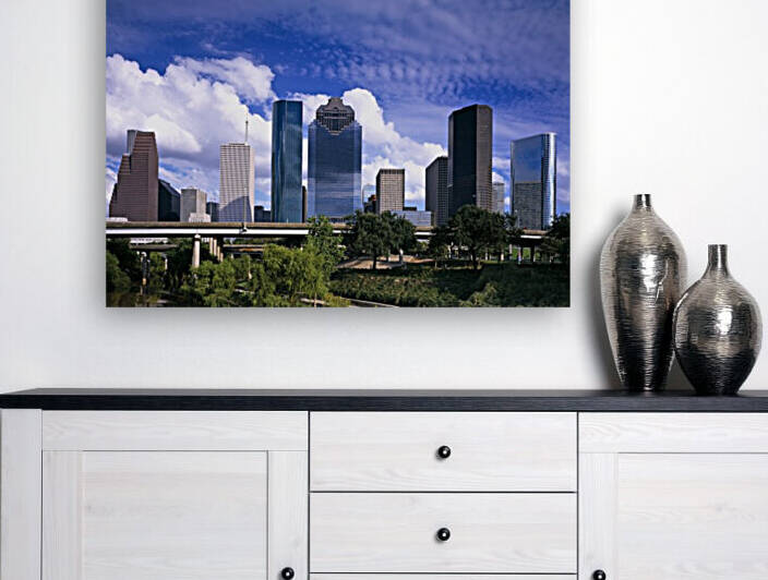 Houston Texas Skyline 2 by Tony Tudor