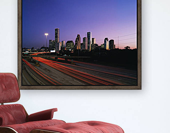 Houston  Texas skyline by Tony Tudor