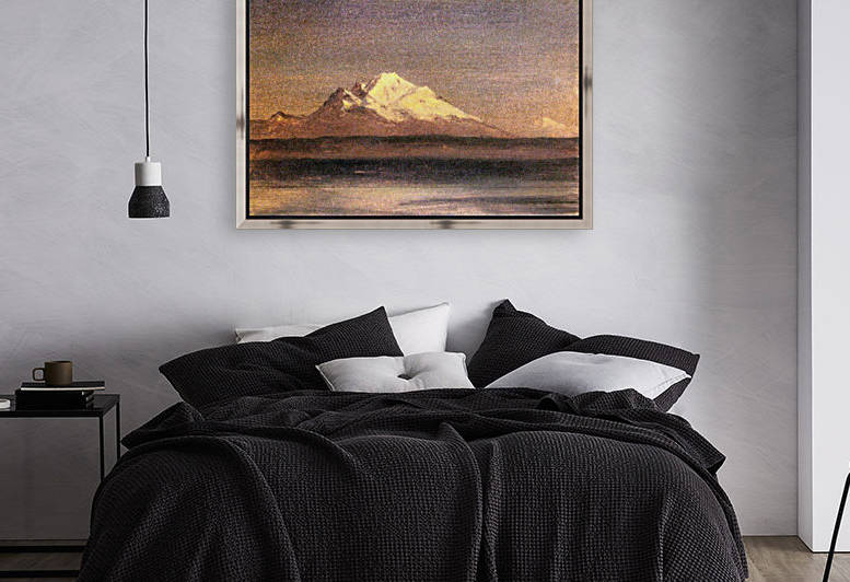 Snowy Mountains in the Pacific Northwest 2 by Bierstadt