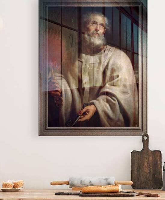 Saint Peter by Peter Paul Rubens Old Masters Classical Art Reproduction by xzendor7