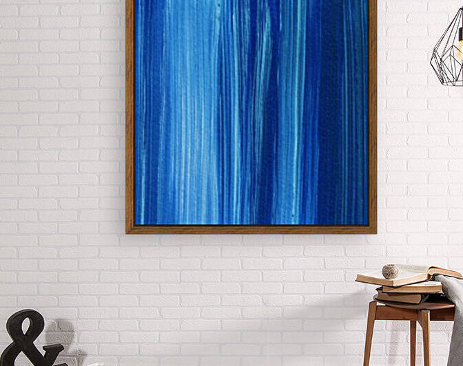 Sea Ocean Waves Coastal Beach House Nautical Decor V by Irina Sztukowski