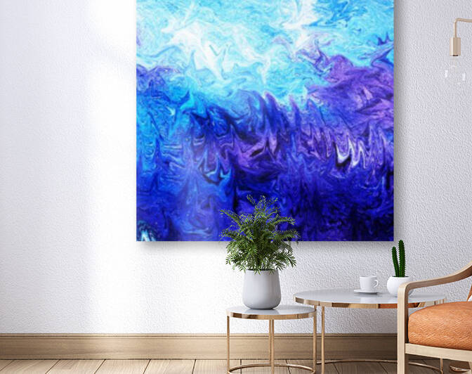 Sea Ocean Waves Coastal Beach House Nautical Decor X by Irina Sztukowski
