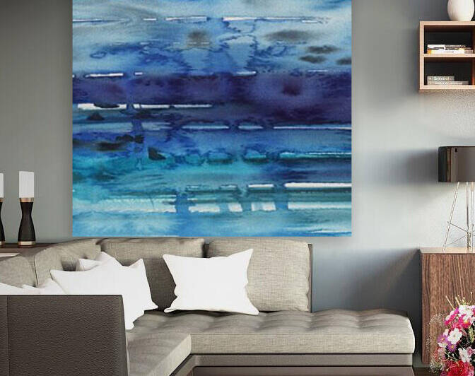 Sea Ocean Waves Coastal Beach House Nautical Decor XIII by Irina Sztukowski
