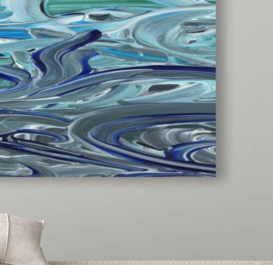 Sea Ocean Waves Coastal Beach House Nautical Decor XIV by Irina Sztukowski
