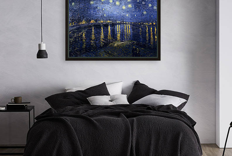 Starry Night Over the Rhone by Van Gogh