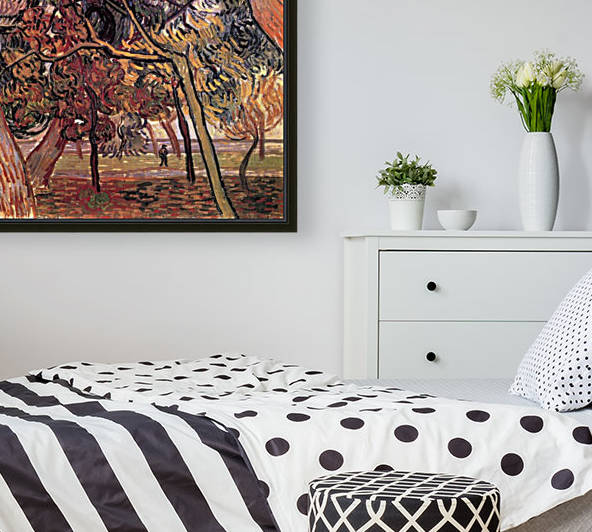 Study of Pine Trees by Van Gogh