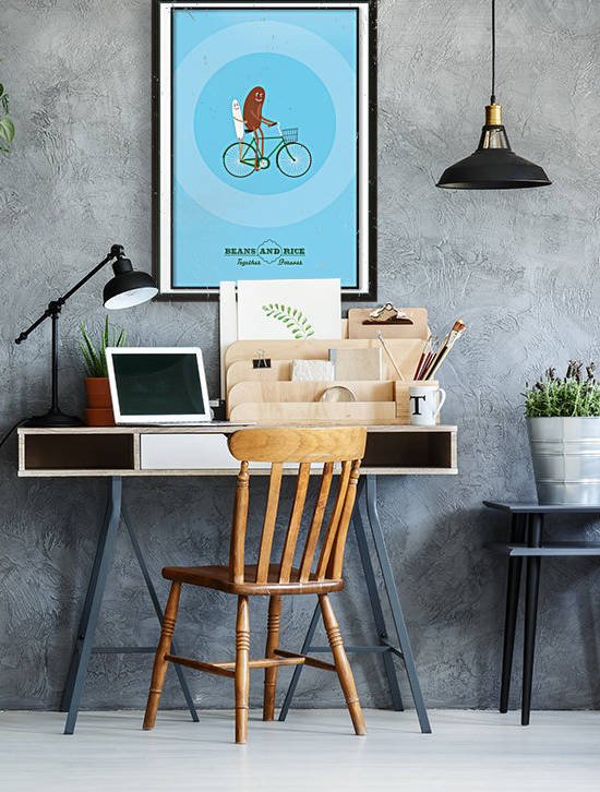 Beans and Rice by VINTAGE POSTER