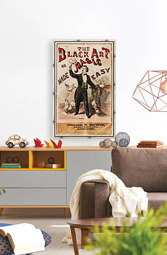 The Black Art Magic by VINTAGE POSTER