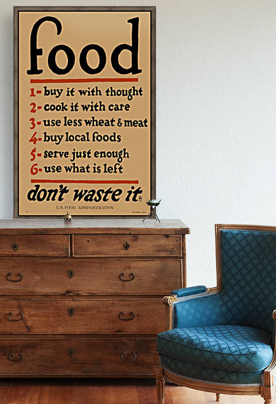 Food Poster by VINTAGE POSTER