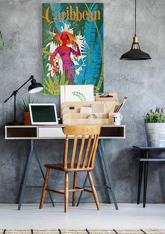 Caribbean Pan American by VINTAGE POSTER