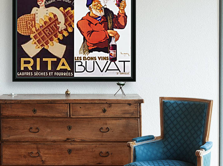 Rita Buvat by VINTAGE POSTER