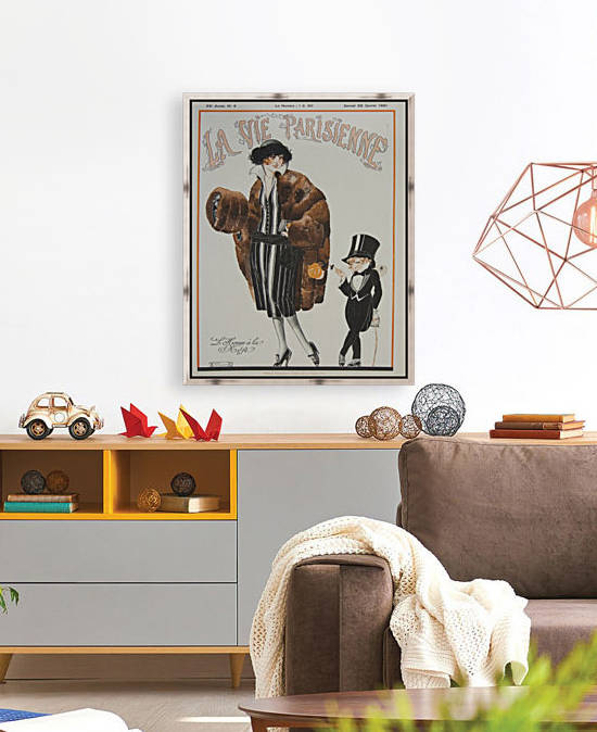 La vie parisienne L homme by VINTAGE POSTER