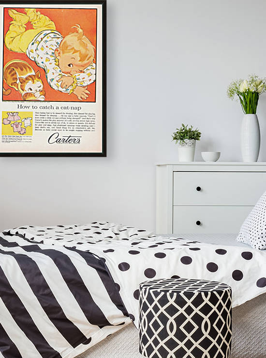 How to catch a cat nap by VINTAGE POSTER