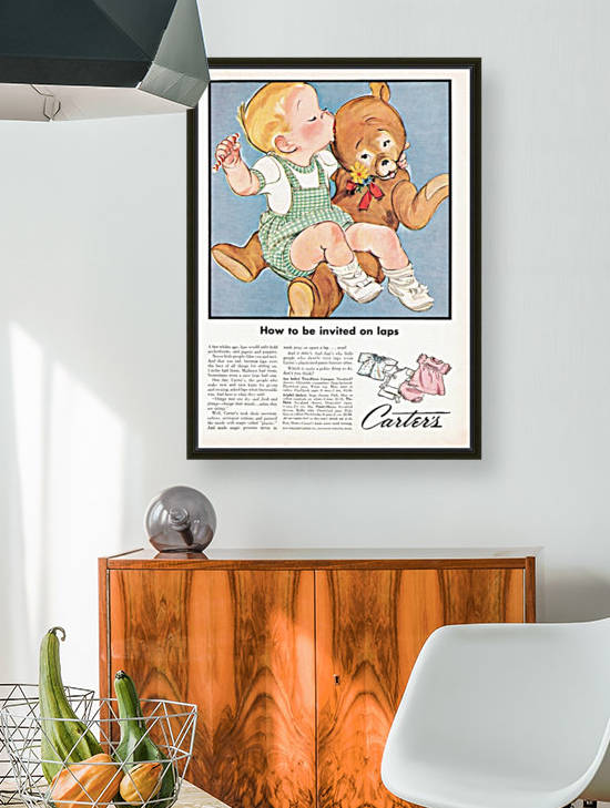 How to be invited on laps by VINTAGE POSTER