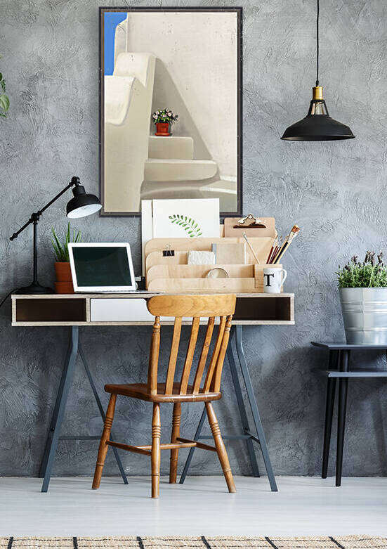 A Happy Nook - Santorini - Greece by Cosmic Soup