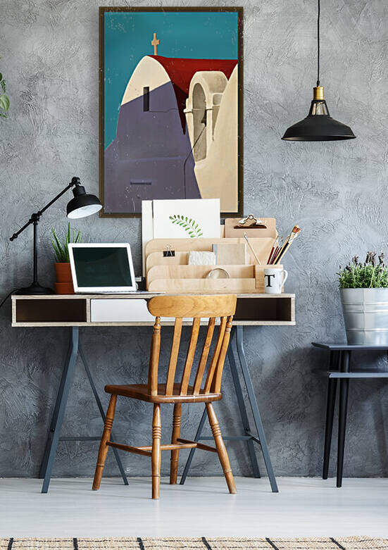 Old Church - Santorini - Greece by Cosmic Soup