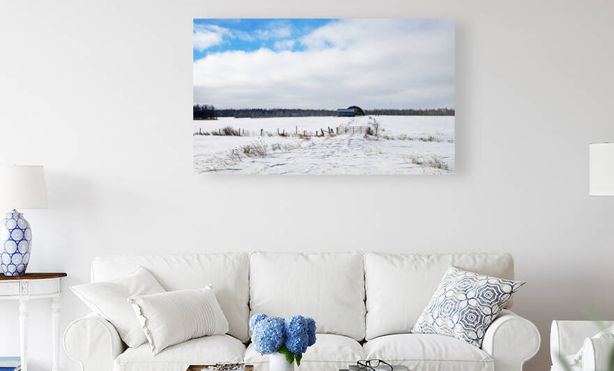 Hay Shelter by Deb Oppermann