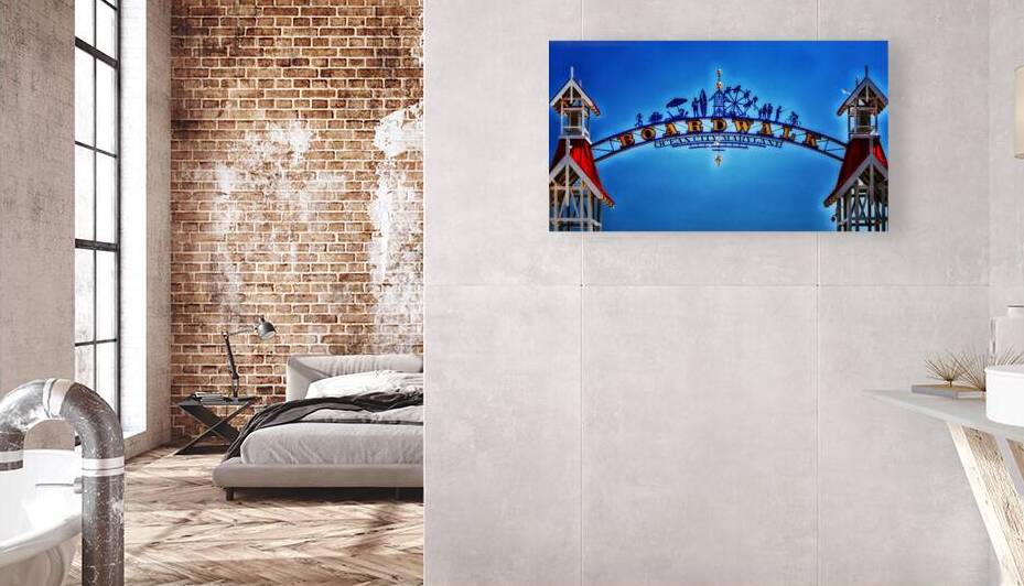 Boardwalk Arch in Ocean City MD by Bill Swartwout Photography