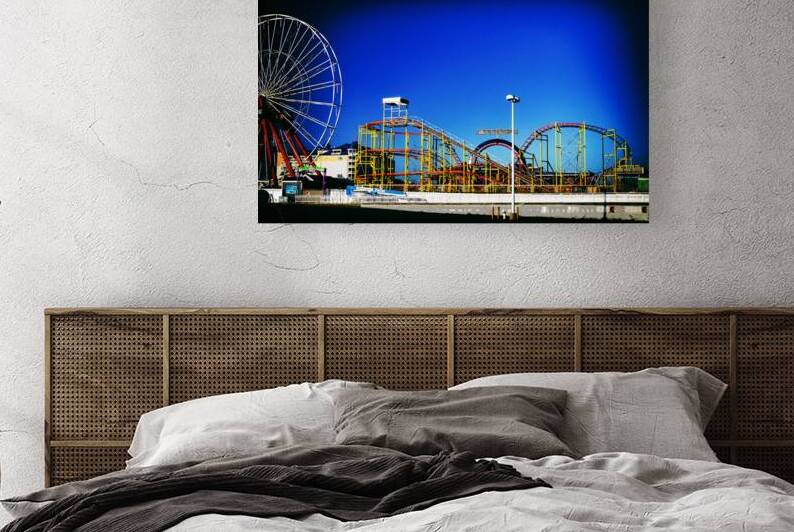 Deserted Ocean City Amusement Pier Rembrandt by Bill Swartwout Photography