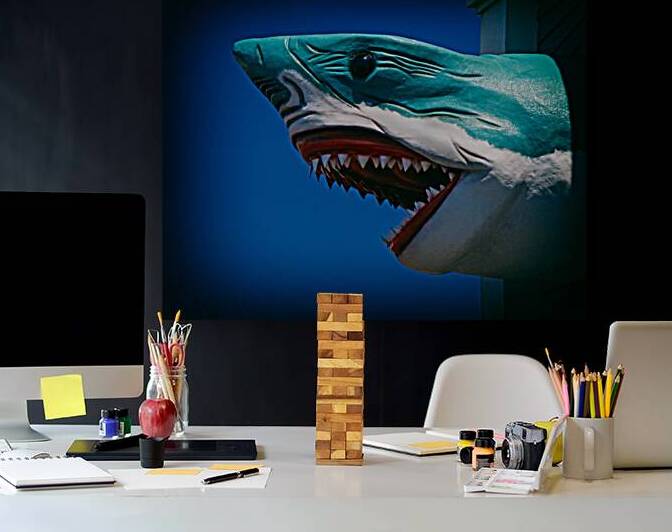 Ocean City Shark Attack by Bill Swartwout Photography