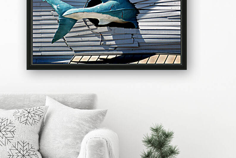 Shark Tail on the Ocean City Boardwalk by Bill Swartwout Photography