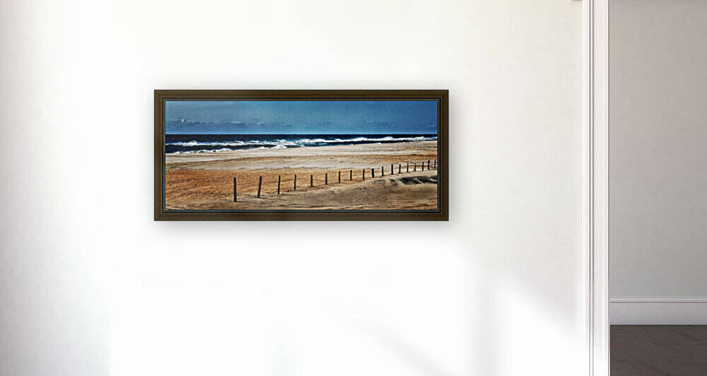 Assateague Beach Austere Panorama by Bill Swartwout Photography