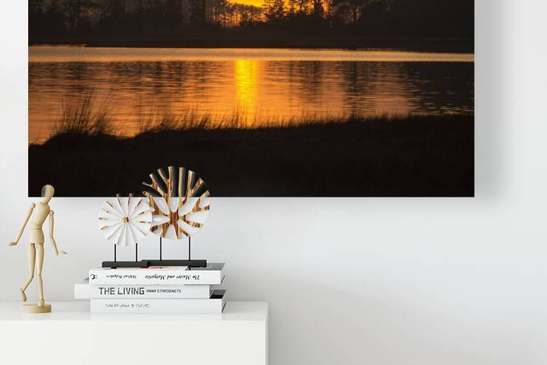 Assawoman Bay Sunset Reflection by Bill Swartwout Photography