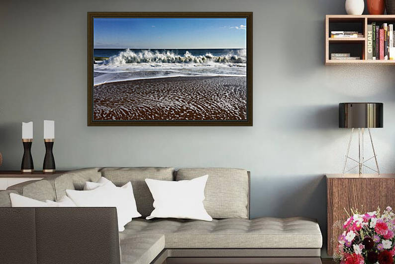 Fenwick Island Beach on New Years Day 2020 by Bill Swartwout Photography