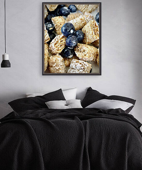 Berries and Grain for a Healthy Breakfast by Bill Swartwout Photography