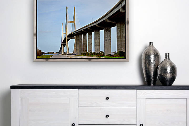 Sidney Lanier Bridge in Brunswick GA by Bill Swartwout Photography