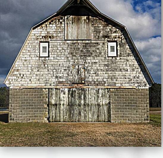 Old Barn with a Grin by Bill Swartwout Photography