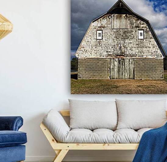 Old Barn Face on Delmarva by Bill Swartwout Photography