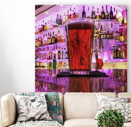 New Orleans Purple Amber Beer by Bill Swartwout Photography