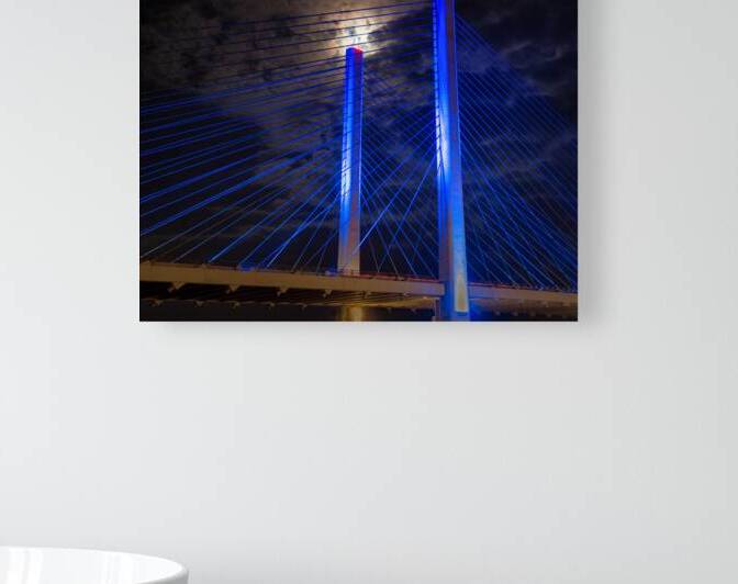 Indian River Bridge Candlestick 9270042 by Bill Swartwout Photography