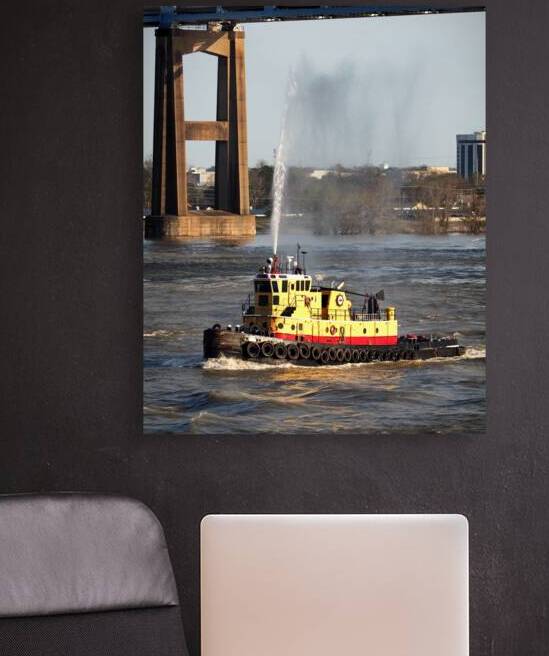 Tuboat G. Shelby Friedrichs at New Orleans by Bill Swartwout Photography