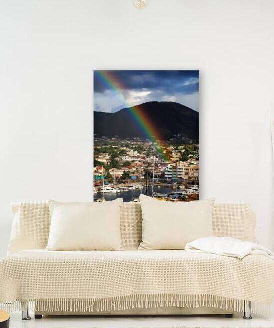 Rainbow Pot of Gold at Basseterre St. Kitts by Bill Swartwout Photography
