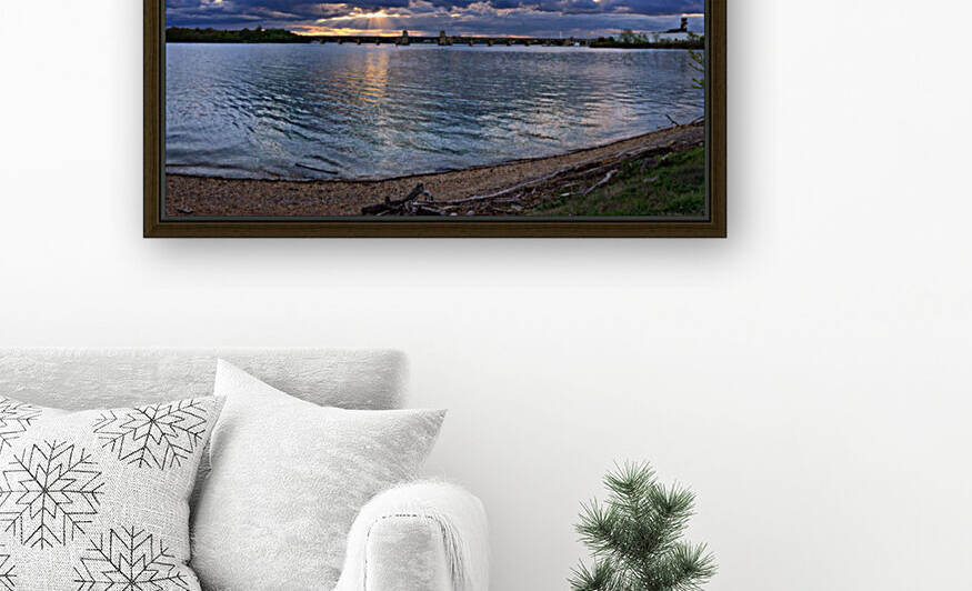 South Hanover Street Bridge Port Covington Panorama by Bill Swartwout Photography