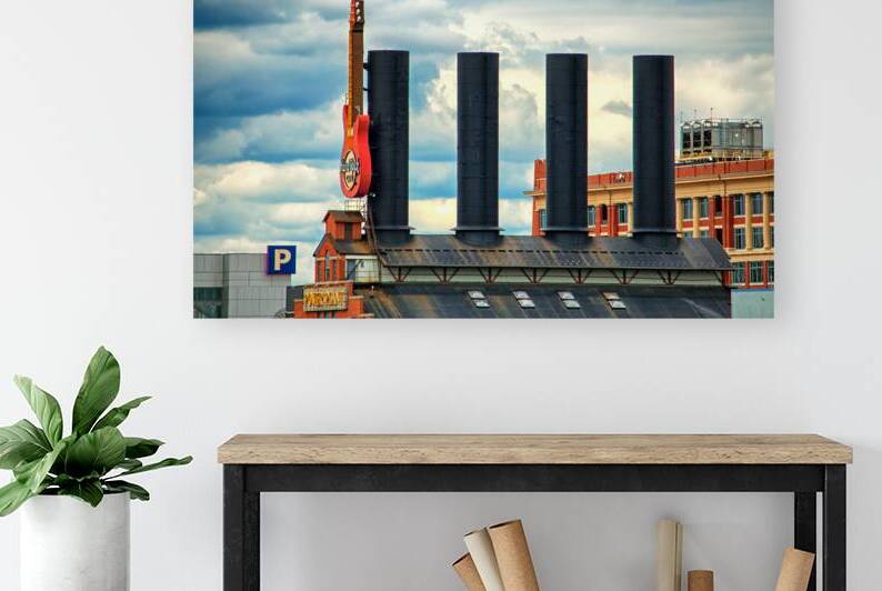 Baltimore Power Plant Guitar Stacks by Bill Swartwout Photography