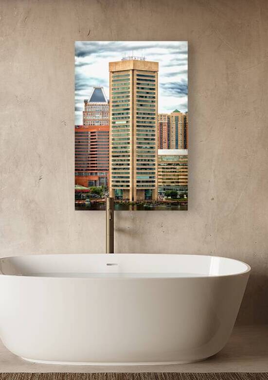 Baltimore World Trade Center Vertical by Bill Swartwout Photography