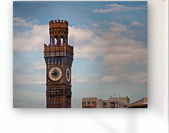 Bromo Seltzer Tower in Baltimore by Bill Swartwout Photography